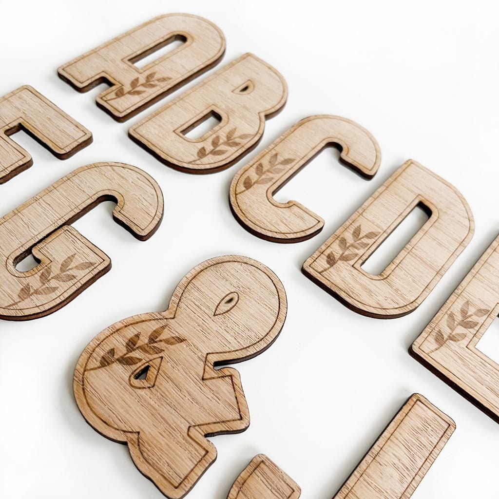 Plantillas abecedario hoja