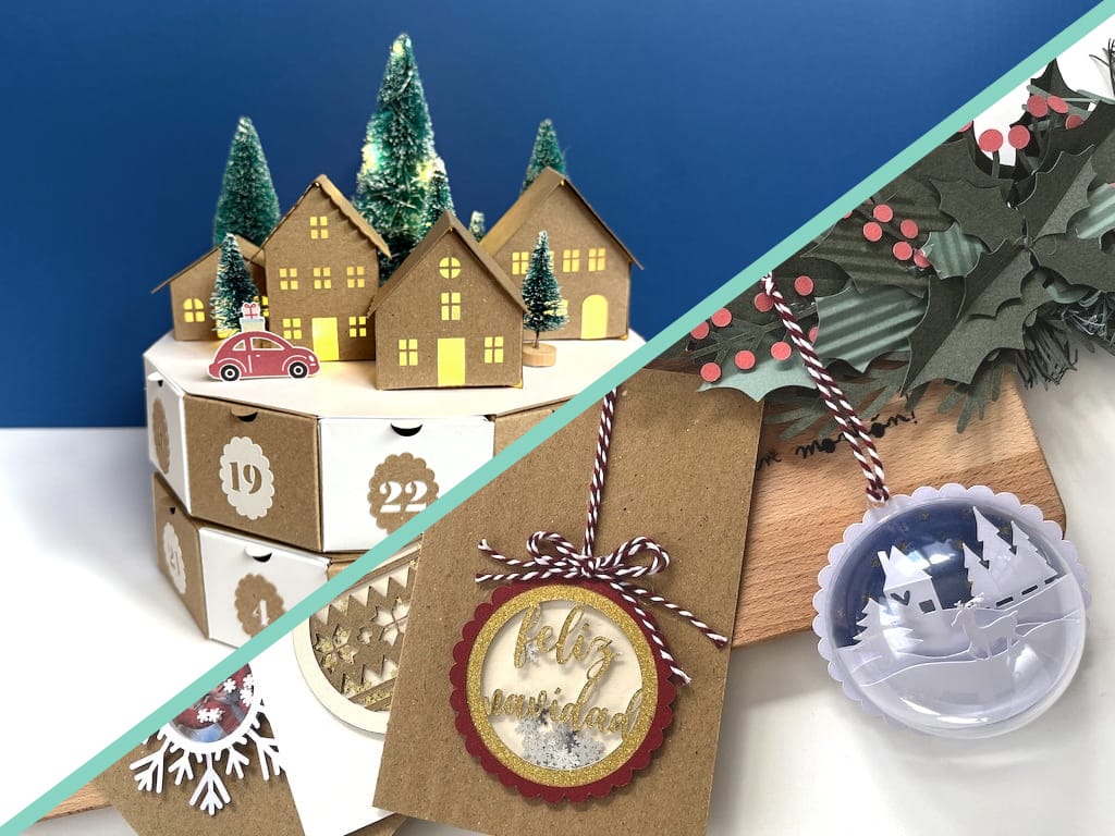 Pack Cursos de proyectos de navidad y calendario Christmas village
