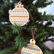 Plantillas navideñas para bordar