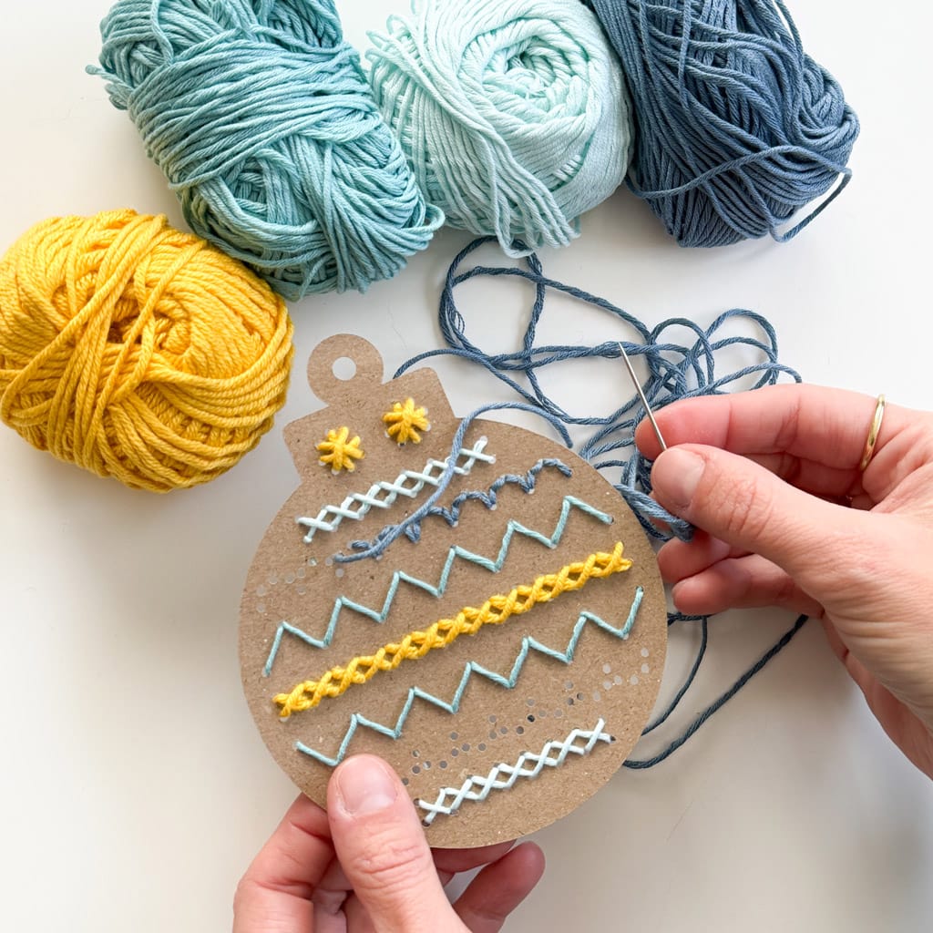 Plantillas navideñas para bordar