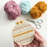 Plantillas navideñas para bordar