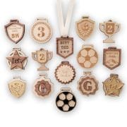 Plantillas medallas para personalizar
