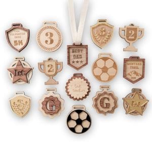 Plantillas medallas para personalizar