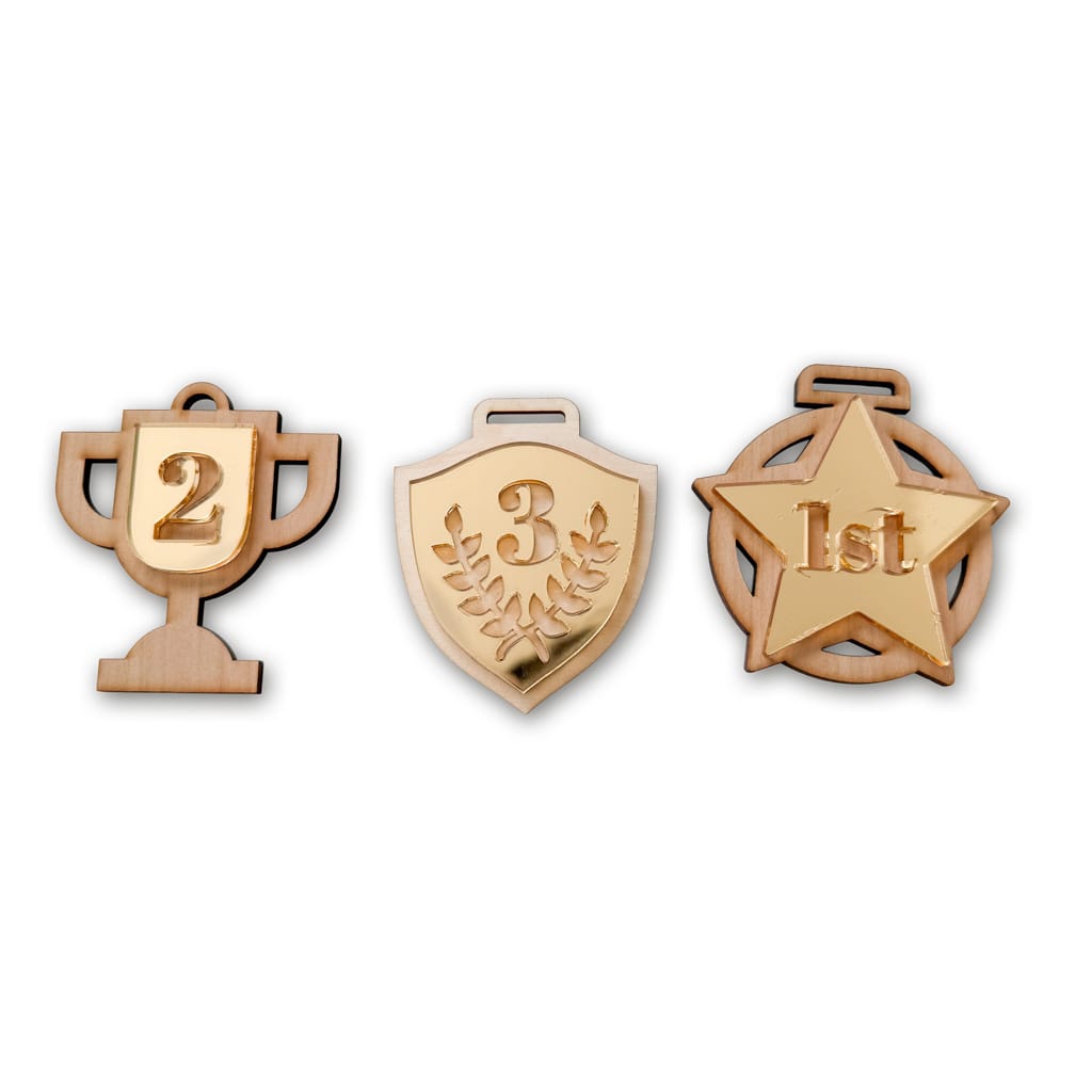 Plantillas medallas para personalizar