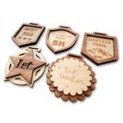Plantillas medallas para personalizar