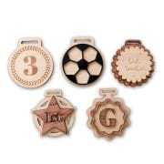 Plantillas medallas para personalizar