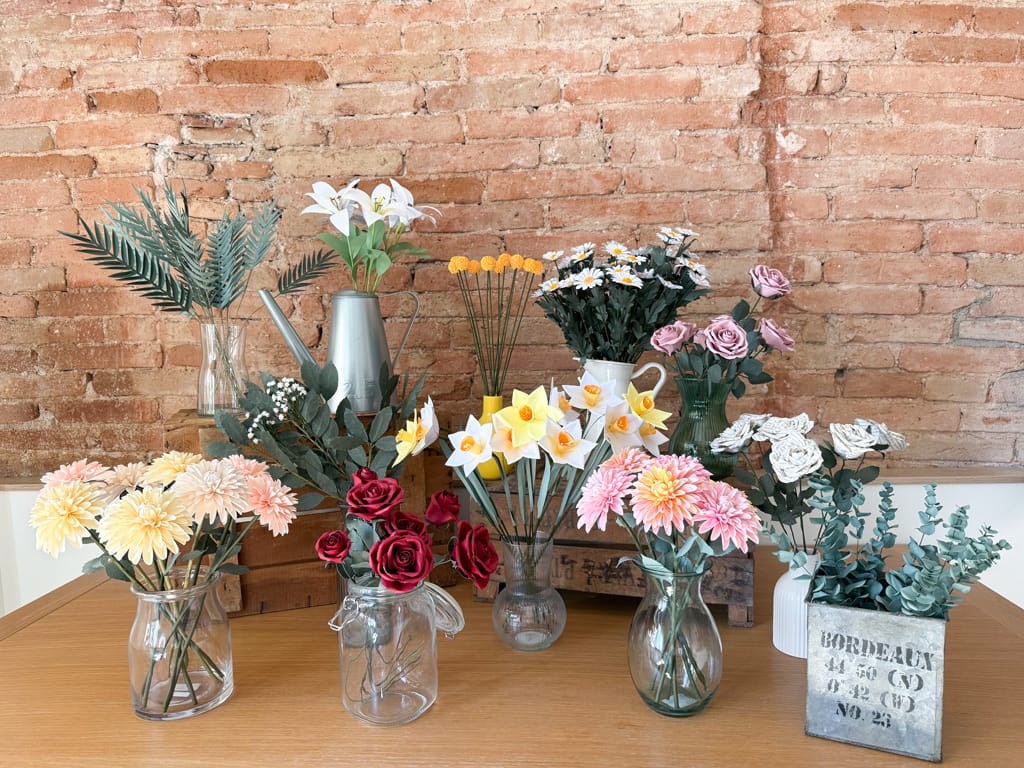 Curso Online de flores de papel: edición botánica